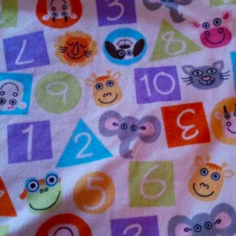 Tiny Tilla Childs Colorful Half Blanket - Picture 2 of 5
